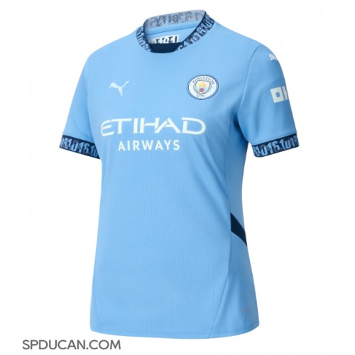 Zenski Nogometni Dres Manchester City Domaci 2024-25 Kratak Rukav